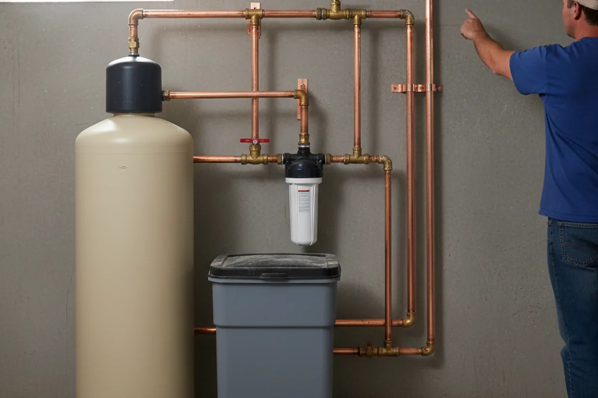 Whole-house water treatment system installed in Marblehead